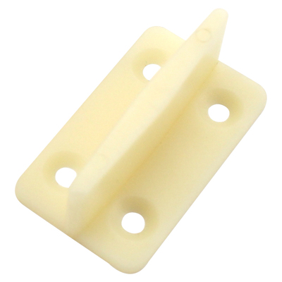 特美加木门定位器移门止摆器吊滑门底下限位器静音尼龙塑料导位器