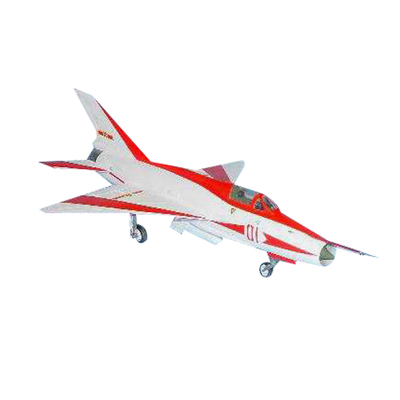 小号手歼-7表演机拼装模型