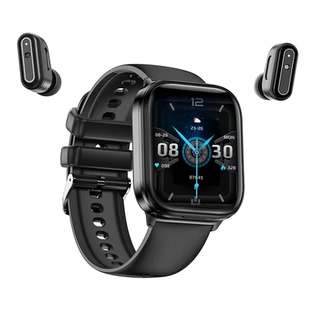 智能手表二合一蓝牙耳机拔号通话心率血氧监测来电信息提醒计步多运动模式手环男女通用款