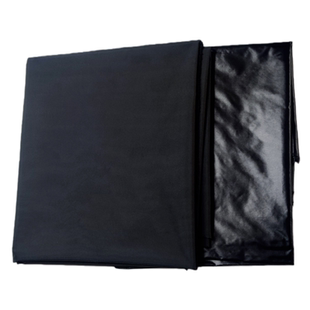 黑金鹅绒服面料专用轻薄高密度羽绒服布料做棉服亚光防跑绒防水布