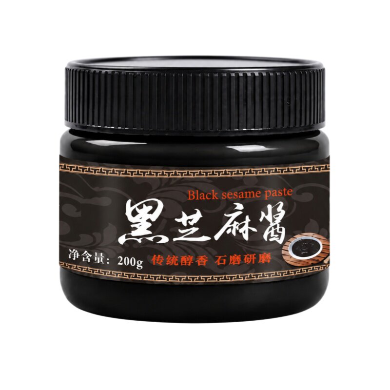 纯正黑芝麻酱无糖精无添加家用烘焙专用孕妇婴儿食官方旗舰店正品