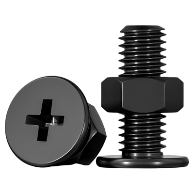 【全网热卖】黑色304不锈钢螺丝