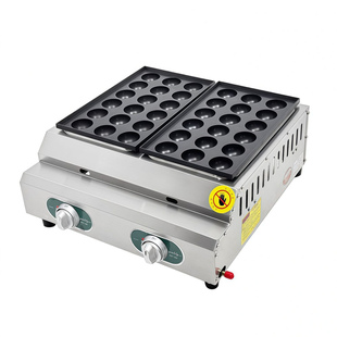 章鱼小丸子机商用电热三板章鱼烧机器鱼丸炉蚝蛋烧机燃气摆摊