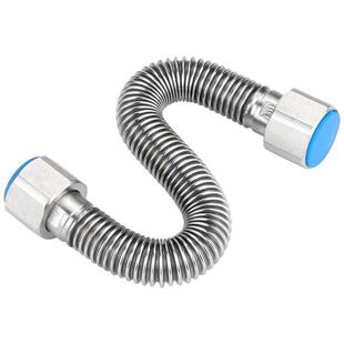 304不锈钢波纹管热水器水管冷热进出水管加厚防爆家用4分金属软管