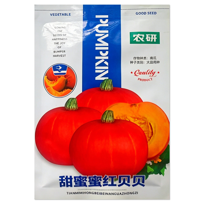 红贝贝南瓜种子蔬菜种孑
