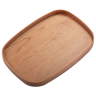 黑胡桃木托盘实木茶盘 简约木质家用咖啡茶具水杯下午茶托盘夏克