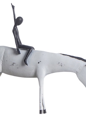 长锦新中式简约金属创意动物铸铁