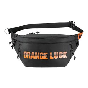 抖音同款z7000男士斜挎包潮流大容量运动腰包2025新款学生党胸包