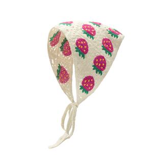 头巾三角巾女夏季海边高级感洋气时尚发带2026正流行甜美针织帽子