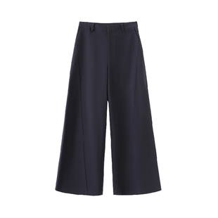 OUTCiRCS 打褶线条直筒裤 PLEATED STRAIGHT TROUSERS