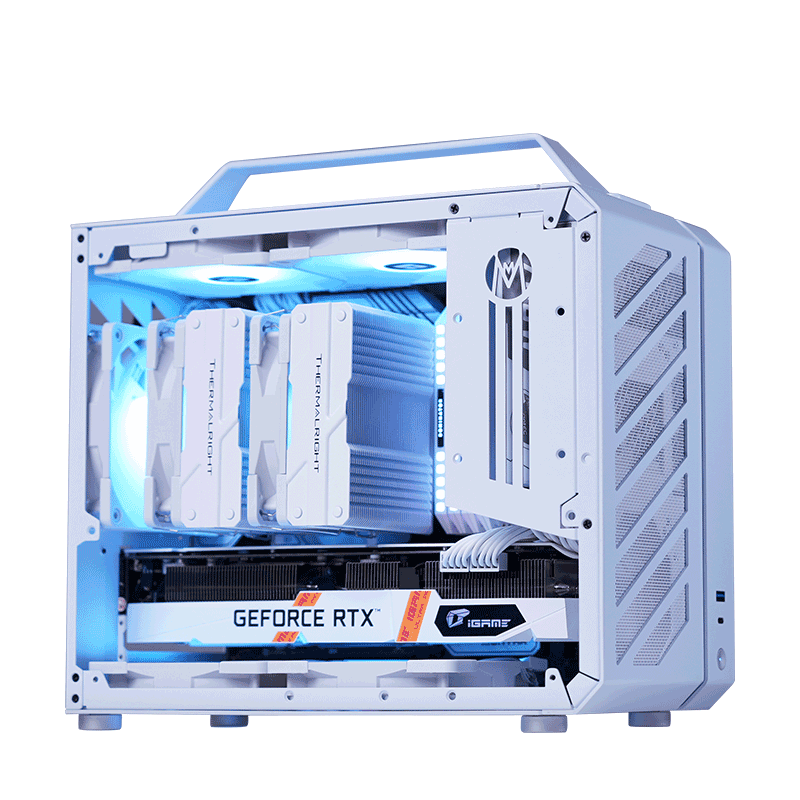 C289800X3DRTX5080纯白小主机