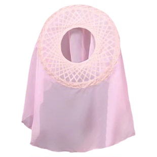 青烟里斗笠舞蹈道具古风古典舞跳舞专用手工竹编斗笠帷帽表演专用