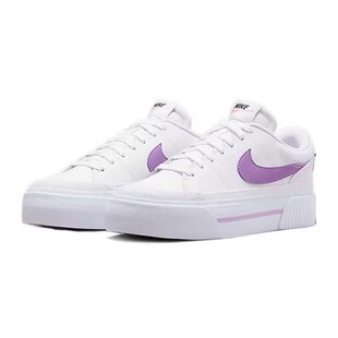 正品Nike耐克女鞋COURT时尚简约小白鞋百搭运动休闲板鞋DM7590