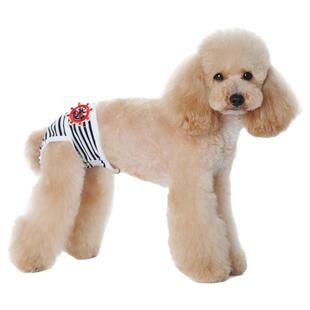 宠物狗狗纯棉生理裤母狗防怀孕姨妈裤柯基秋田法斗泰迪安全月经裤