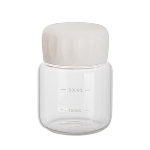 迷你玻璃杯家用耐高温胖胖杯便携小水杯摇摇杯子牛奶咖啡杯豆浆杯