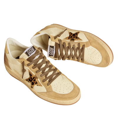 BallStar豹纹星运动休闲脏脏鞋