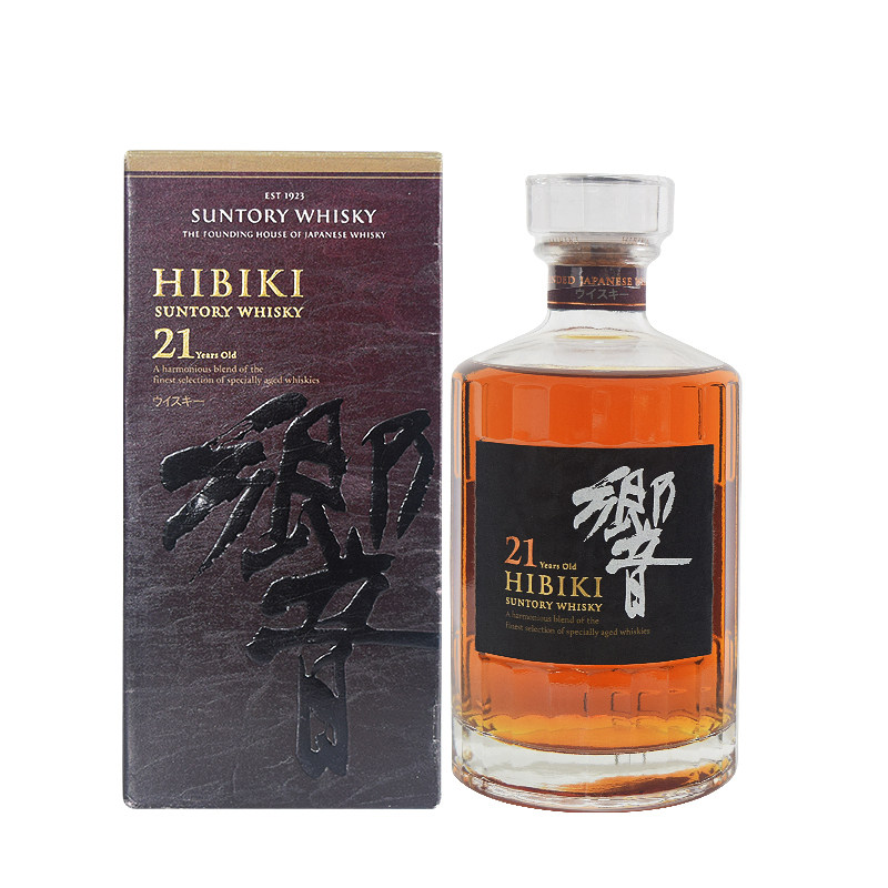 宾三得利21年700ml调和型威士忌