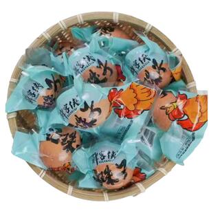 鲜客侠活珠子新鲜13天五香味40枚开袋即食无毛鸡蛋红壳熟制鸡胚