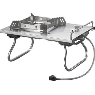 爱路客户外猛火燃气灶便携式防风折叠麒麟炉露营野餐IGT炉具炊具