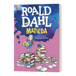 玛蒂尔达 彩色插图版 英文原版 Matilda Colour Edition 罗尔德达尔系列 英文版 进口英语原版书籍