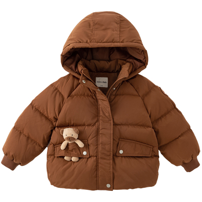 戴维贝拉儿童短裤羽绒服