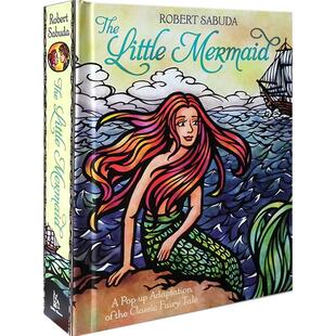 The Little Mermaid (Pop-Up) 美人鱼英文原版立体书礼品迪士尼经典童话安徒生Adaptation of the Classic Fairy Tale机关翻翻