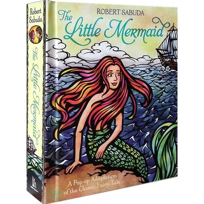 The Little Mermaid (Pop-Up) 美人鱼英文原版立体书礼品迪士尼经典童话安徒生Adaptation of the Classic Fairy Tale机关翻翻