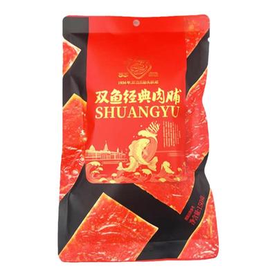 靖江双鱼牌特级猪肉脯250g小包装