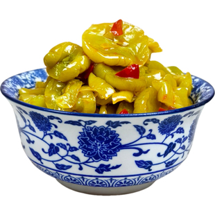 脆瓜红油微辣下饭菜酱菜500g酱瓜上海七宝老街申小酱园过粥泡饭菜