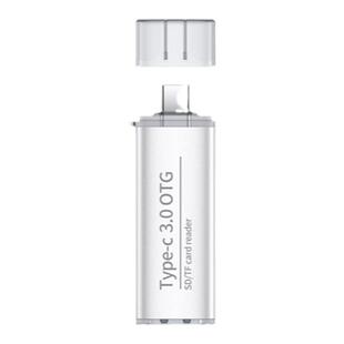 typec读卡器USB3.0高速相机佳能SD卡电脑MacBook安卓Type-c华为手机内存转换器多合一OTG迷你TF外接储存卡U盘