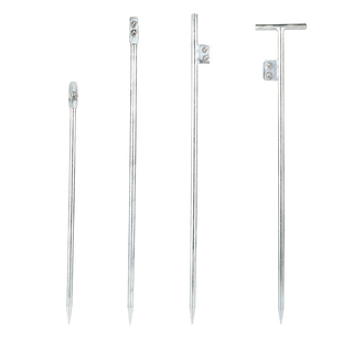 热镀锌丁字接地针防雷接地极接地棒家用地线接地桩电力建筑避雷针