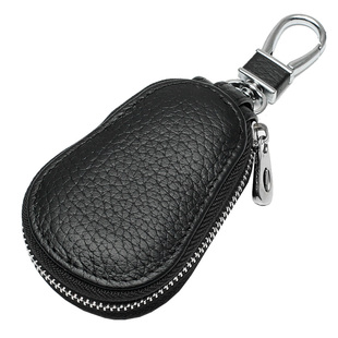 头层牛皮汽车钥匙包通用男士真皮多功能男款家用女收纳迷你小男式