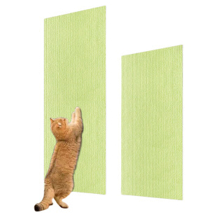 猫抓板贴墙立式耐磨不掉屑攀爬贴猫抓垫逗猫咪磨爪玩具猫爬架替换