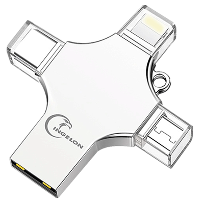 手机u盘四合一多功能512g256g128g64g苹果15 16 14 17 13扩容优盘