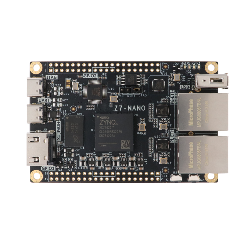 微相 FPGA开发板 ZYNQ核心板 XILINX 7020 70107000双网口Z7-Nano