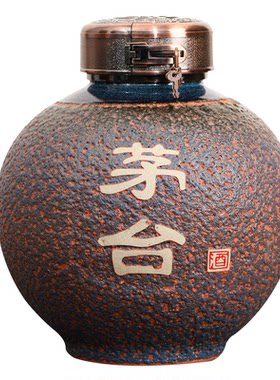 景德镇仿古雕刻家用密封酒坛酒瓶