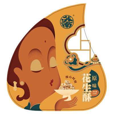 258g潮汕花生酥糖苏南