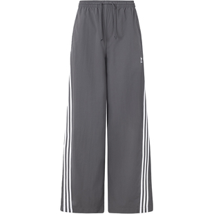 Adidas/阿迪达斯官方正品三叶草女士休闲直筒宽松运动裤JJ3360