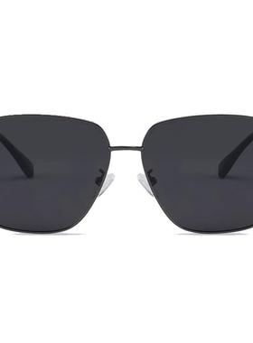 超轻时尚茶色大框墨镜男款开车用