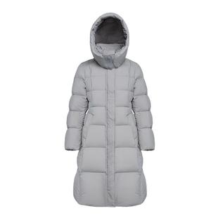 【法奢白金】0感泡芙LILY长款羽绒服女2025冬季新款修身鹅绒外套