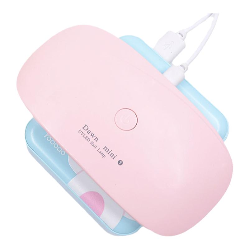 USB插口美甲灯6W光疗机UV滴胶烘干器固化灯mini便携式紫外线工具