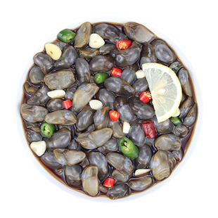 个大无沙泥螺醉泥螺即食罐装香辣新鲜盐城特产冷菜腌制醉螺黄泥螺