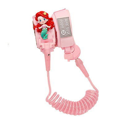 儿童防走失带牵引绳可爱卡通外出溜娃神器宝宝防走丢手环安全链