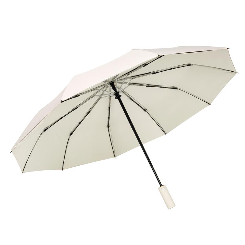 双层暴雨专用男自动太阳伞防风遮阳折叠晴雨伞两用女防晒防紫外线