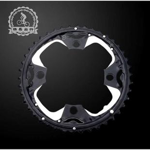 山地车自行车10速 牙盘修补盘片42T齿片盘片黑色104BCD适用于M610