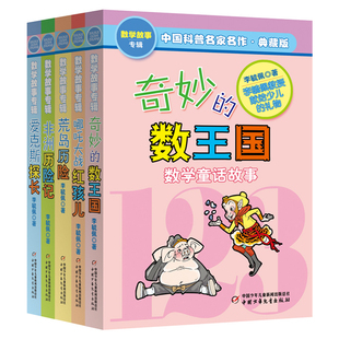 正版奇妙的数王国共5册李毓佩数学故事系列全集二三四五年级6-7-8-10-11-12岁课外阅读书籍科普名家名作儿童读物有趣的数学故事