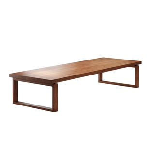 宋氏美学实木茶桌日式榻榻米禅意茶台家用阳台矮桌子长条桌小茶几