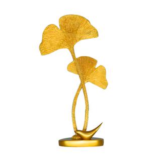 简约创意银杏叶家居艺术装饰品客厅结婚新房电视酒柜摆件开业手工