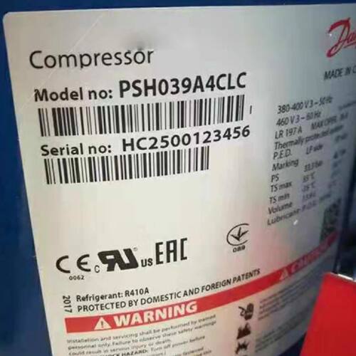 议价原装丹佛斯PSH034A4ALC PSH039A4ALC PSH026A4C热泵空气能压