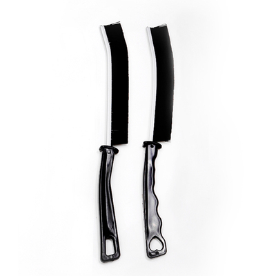 多功能长条缝隙刷子马桶后窗户缝隙刷门窗沟槽死角不锈钢清洁神器